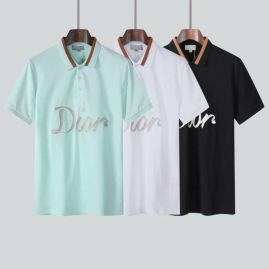 Picture of Dior Polo Shirt Short _SKUDiorM-3XLtltn3120108